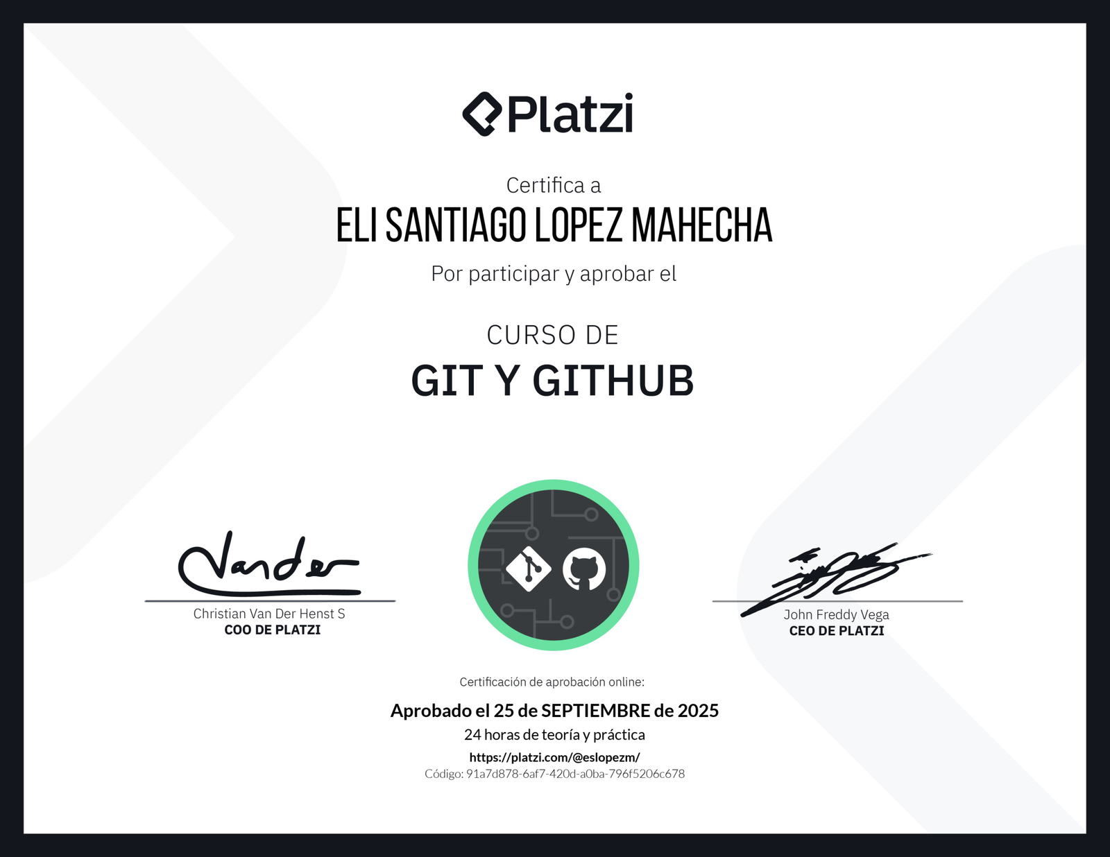 Curso de Git y GitHub