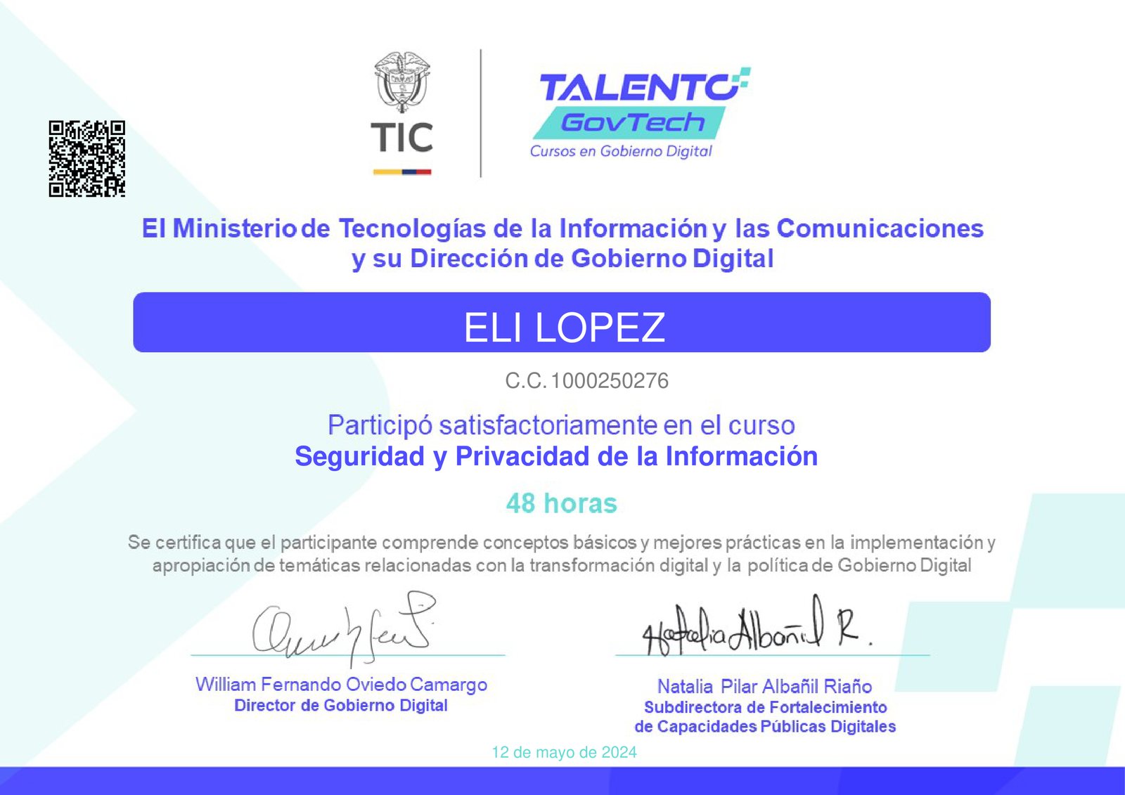 Seguridad y Privacidad Digital